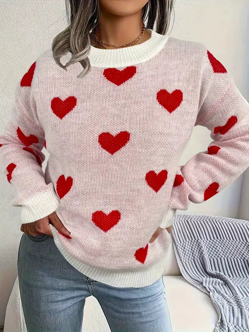 Katherine™ | Elegant Hearts Sweater 0