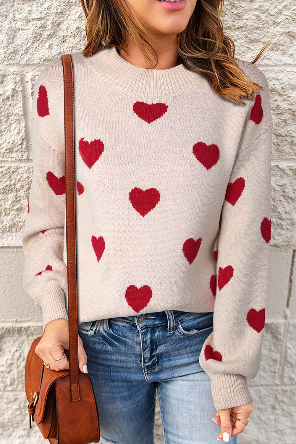 Katherine™ | Elegant Hearts Sweater 1