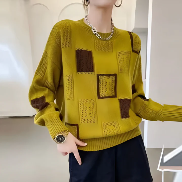 Margot™| Patchwork Sweater 3
