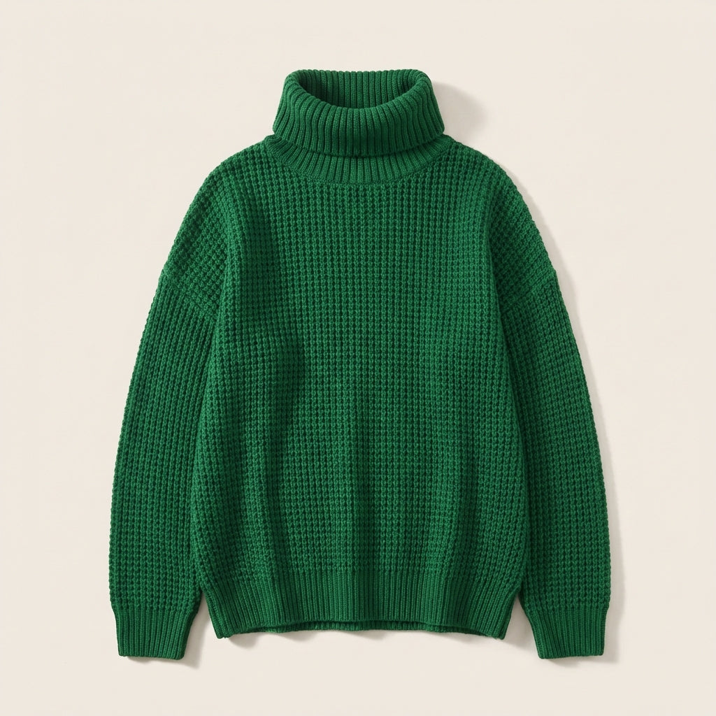 Women’s Sweater Turtleneck Pullover Style