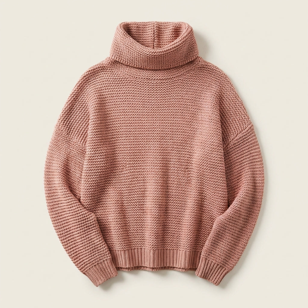 Women’s Sweater Turtleneck Pullover Style