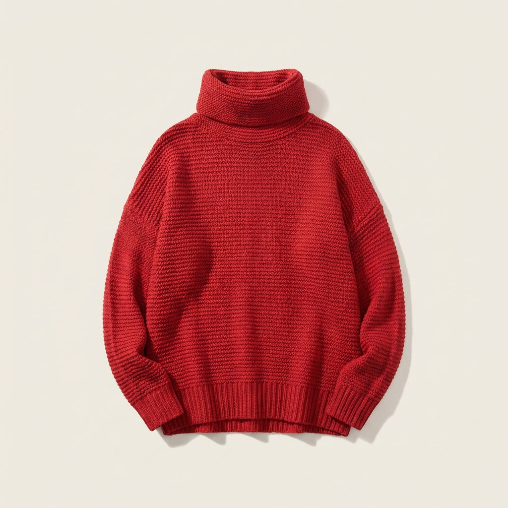 Women’s Sweater Turtleneck Pullover Style