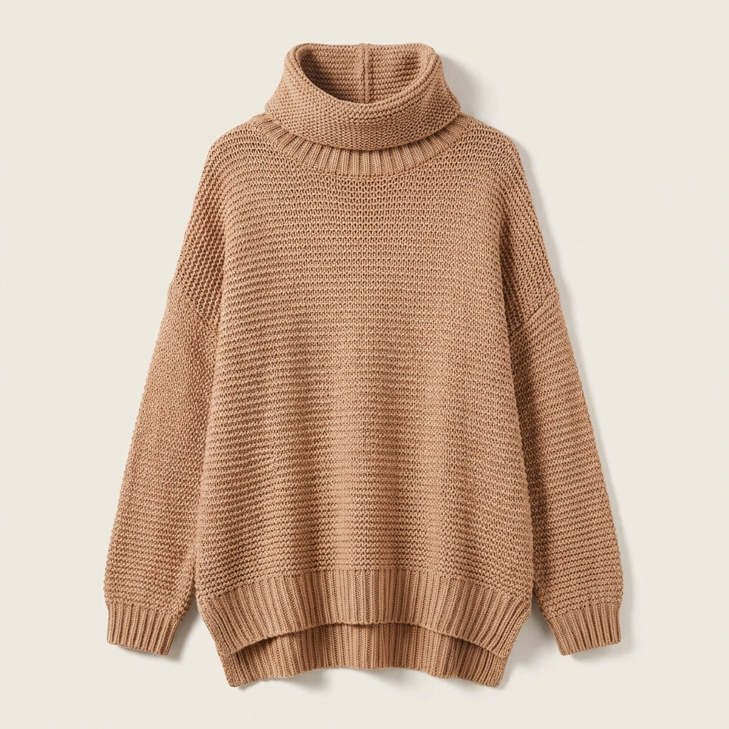 Women’s Sweater Turtleneck Pullover Style
