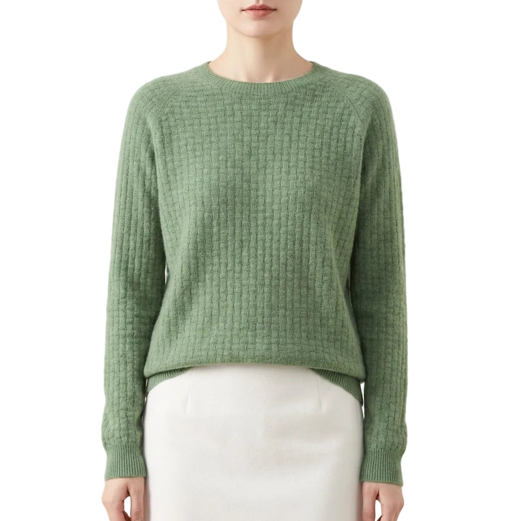 Women’s Top Garment Crew Neck Straight Hem