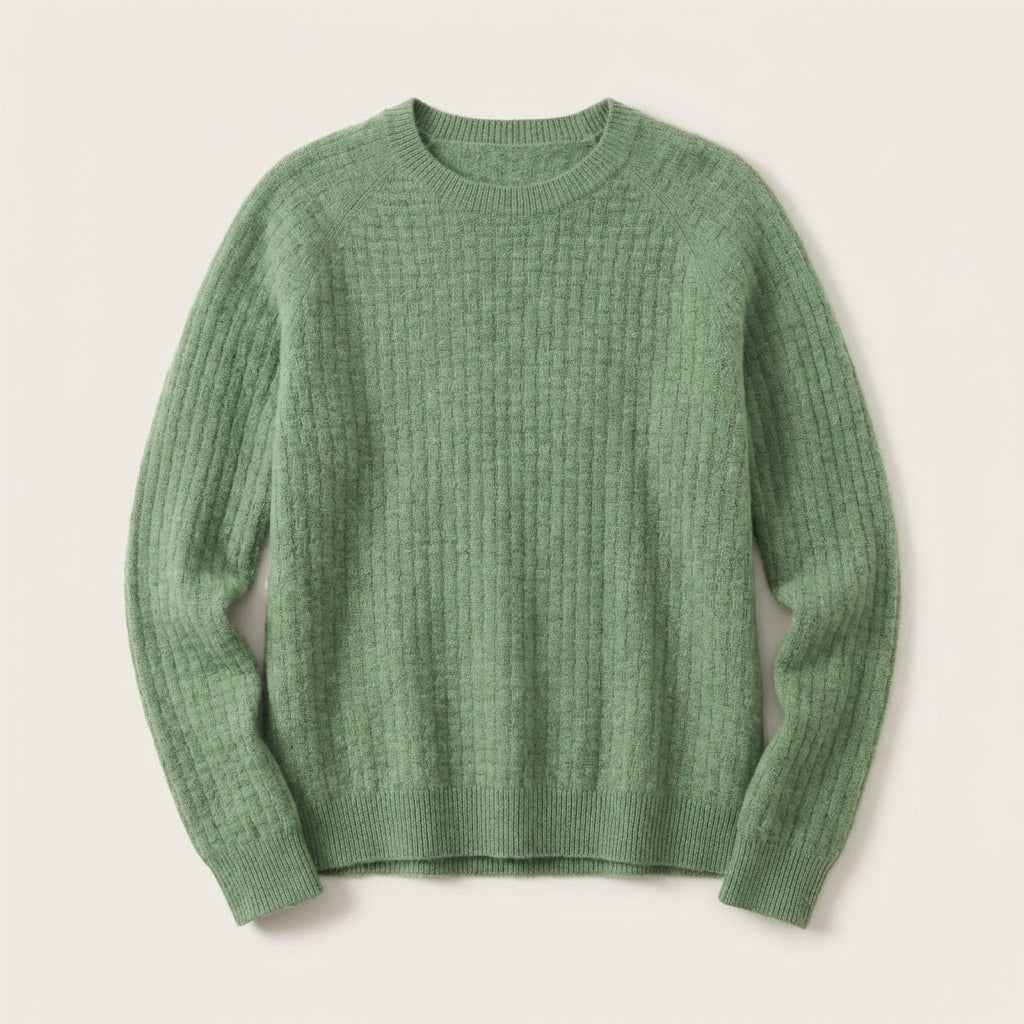 Women’s Top Garment Crew Neck Straight Hem