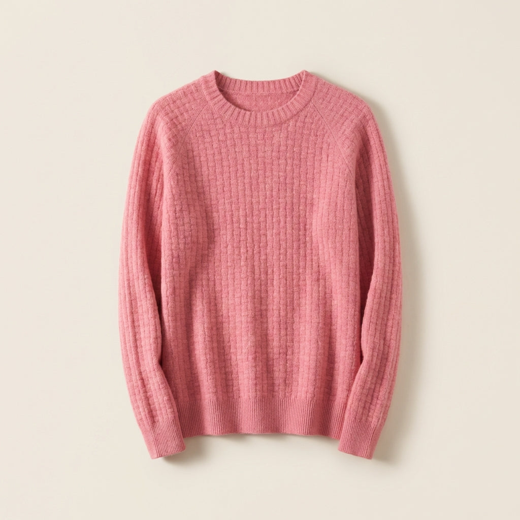 Women’s Top Garment Crew Neck Straight Hem