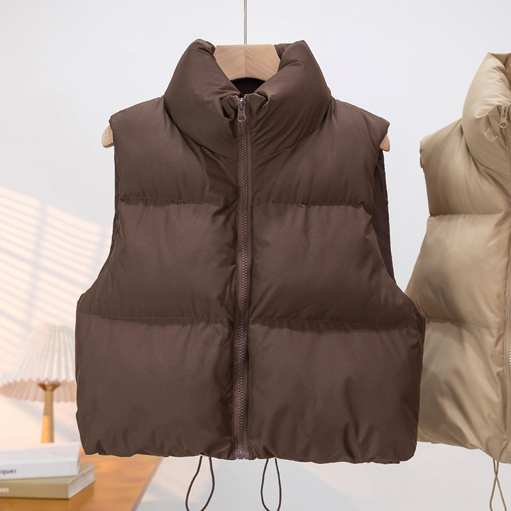 Women's Elegant Padded Winter Vest 5