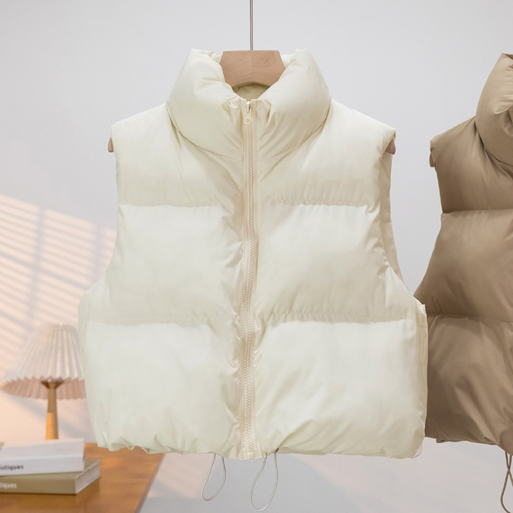 Women's Elegant Padded Winter Vest 0