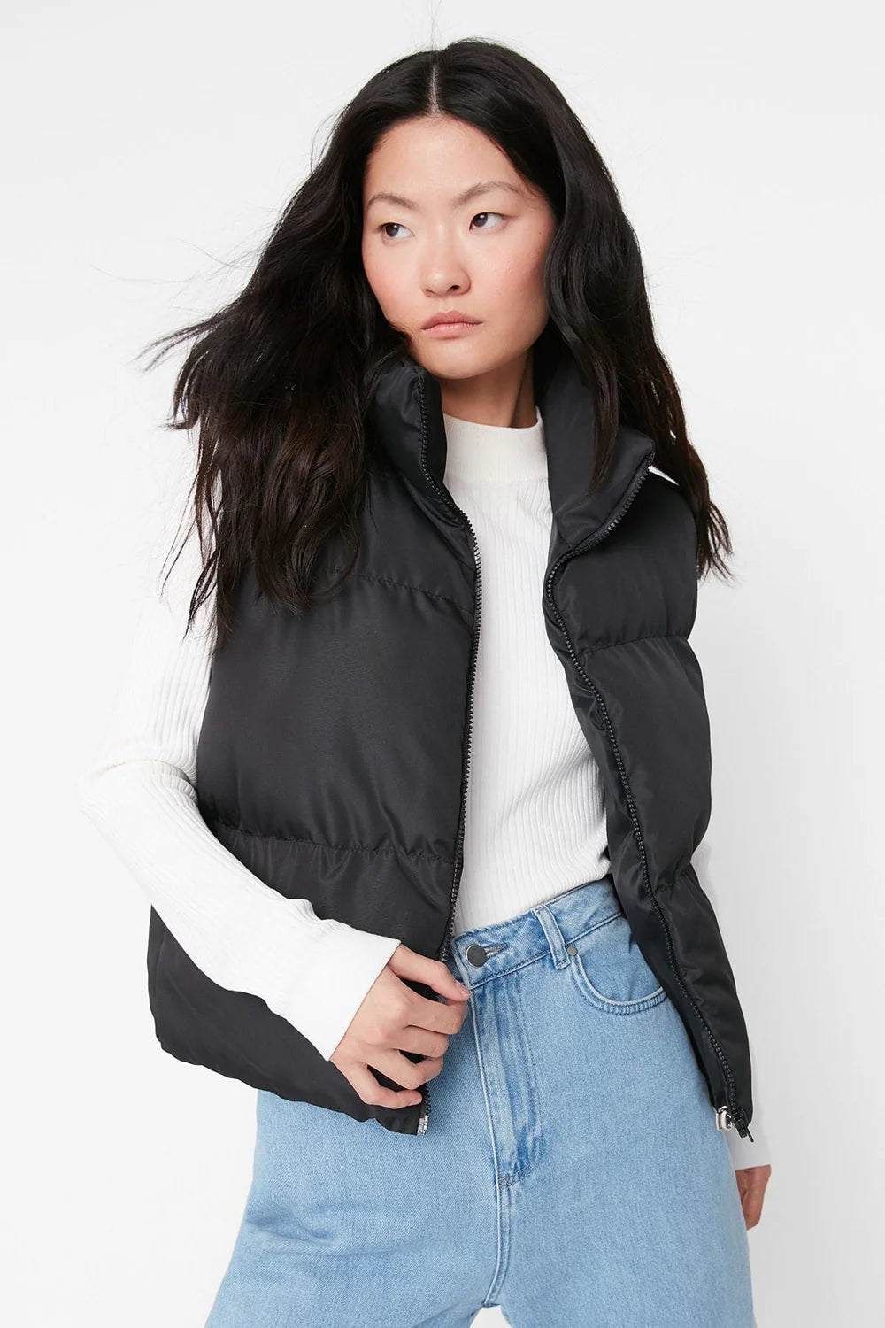 Women's Elegant Padded Winter Vest 2
