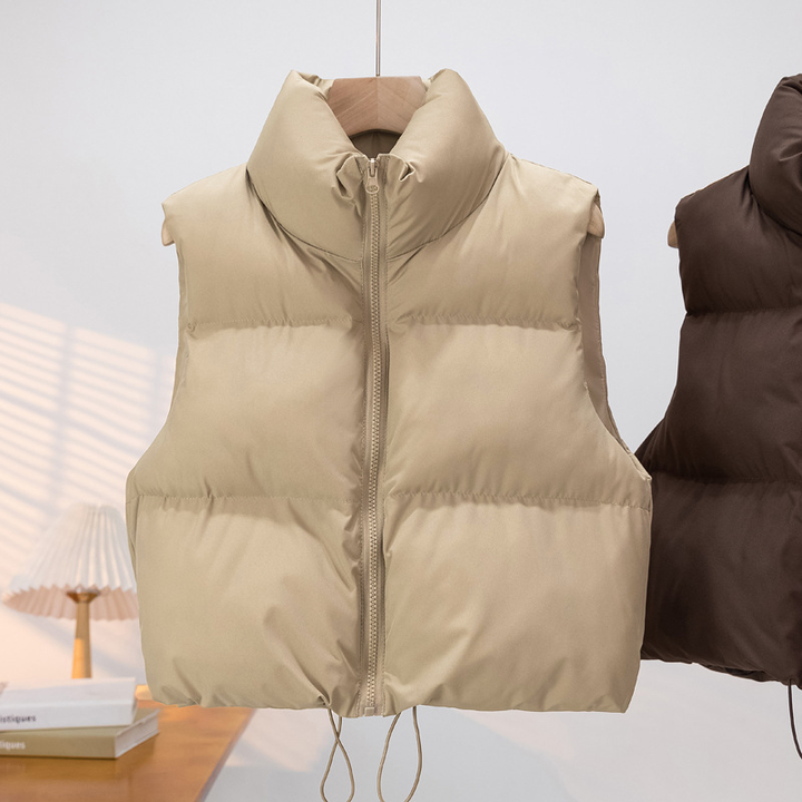 Women's Elegant Padded Winter Vest 4