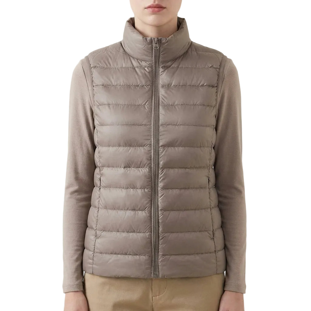 Women’s Vest Zip Front Closure with Insulated Panels