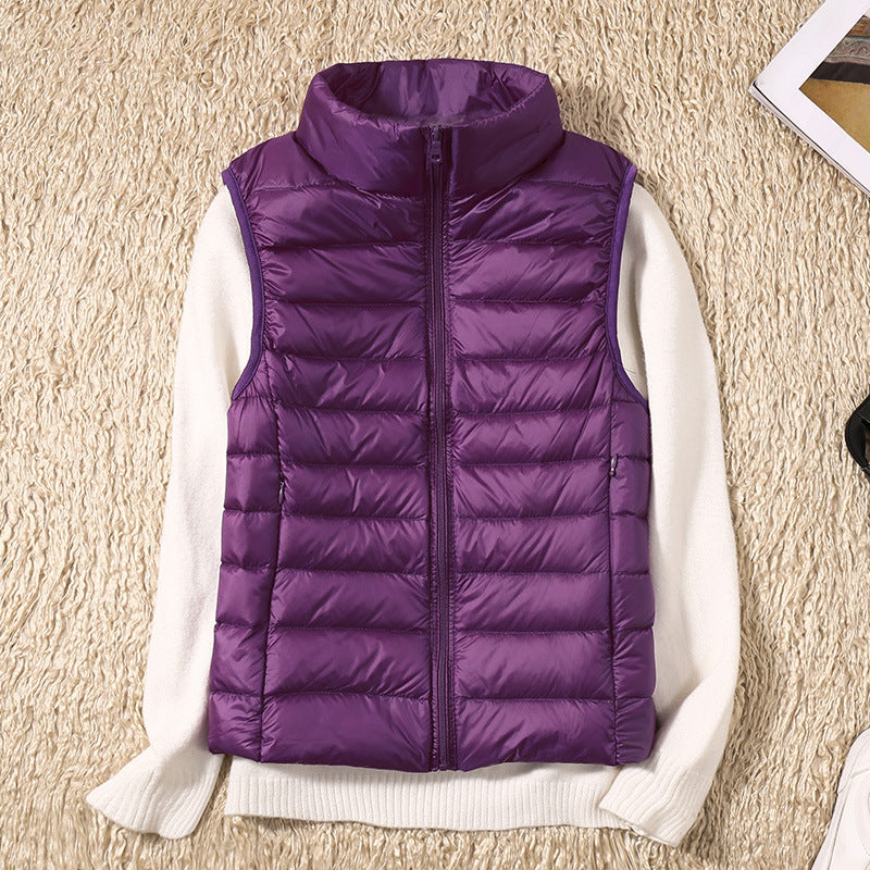 Women’s Waterproof Vest – Lightweight, Comfortable, Flattering Pleated Design 6