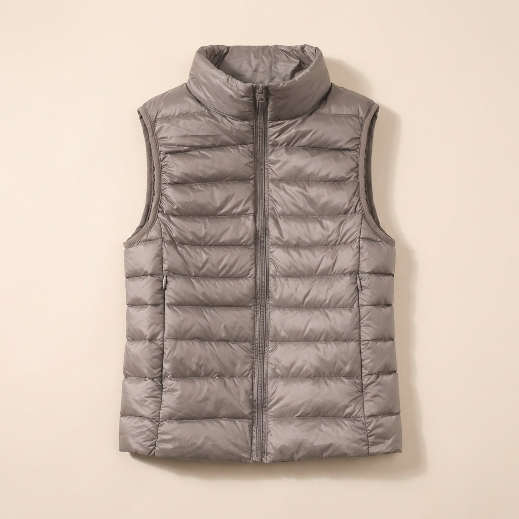 Women’s Vest Zip Front Closure with Insulated Panels