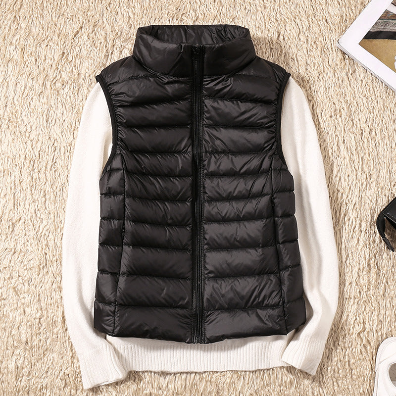 Women’s Waterproof Vest – Lightweight, Comfortable, Flattering Pleated Design 2