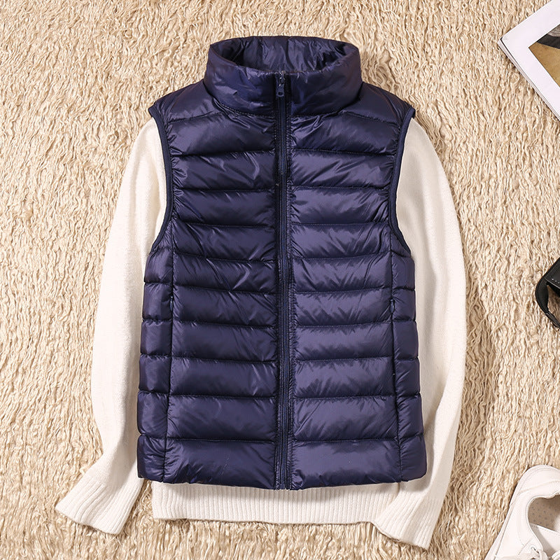 Women’s Waterproof Vest – Lightweight, Comfortable, Flattering Pleated Design 3