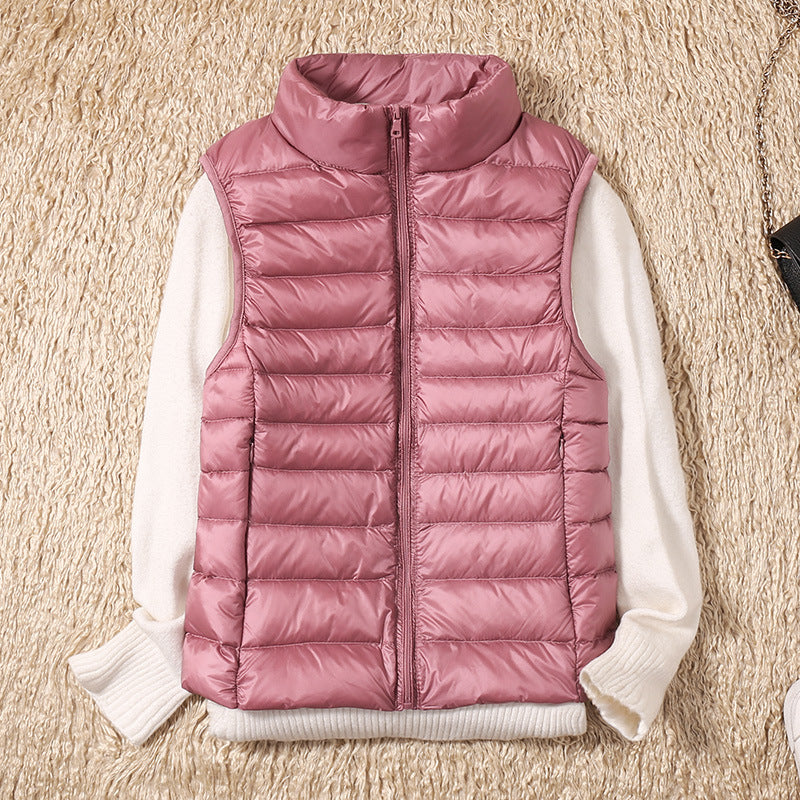 Women’s Waterproof Vest – Lightweight, Comfortable, Flattering Pleated Design 5